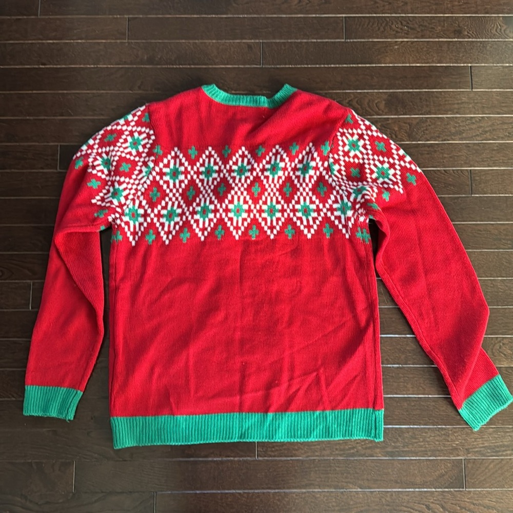 Men’s large Christmas sweater great condition - Picture 4 of 4